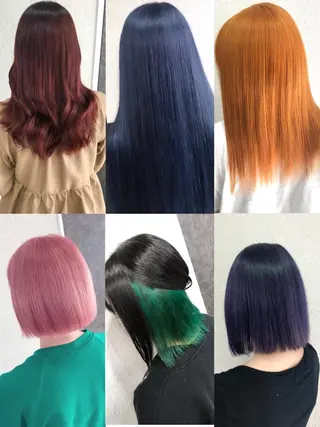 ロング カラー ブリーチ/髪質改善 店長　板垣智大のヘアスタイル
