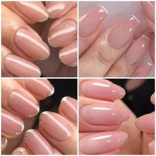 ネイル モチの良さ◉ フィルインネイル♡のネイルデザイン