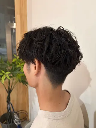 メンズ 大阪 天王寺 attraitななかのヘアスタイル
