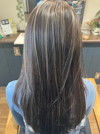 ロング カラー Ray hair 春日部のヘアスタイル