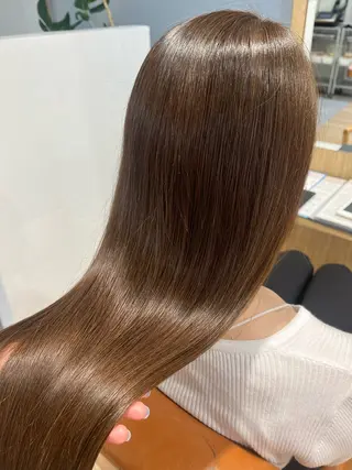 ロング カラー 金山/カットモデル 募集中/村井七海のヘアスタイル