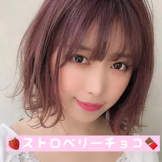 ミディアム カラー 🫧渋谷美容師 たくみ🫧のヘアスタイル