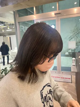 ミディアム 🌈🧡ヤマダ ヒロナ🌈🧡のヘアスタイル