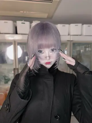 ショート AIRA/ブリーチ /透明感カラーのヘアスタイル