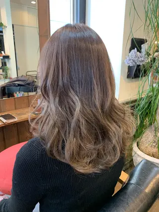 セミロング 新越谷|全席個室| YASUOKAのヘアスタイル