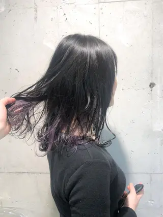 ミディアム カラー ヘアアレンジ 当日予約⭕️ JUNYAのヘアスタイル