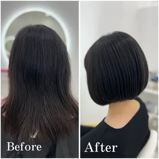 ショート ✄﻿aini天王寺 ✄﻿ゆ乃のヘアスタイル