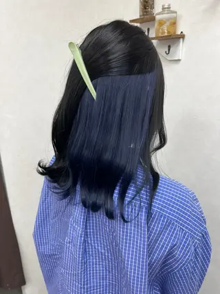 ミディアム ブリーチカラー HAZUKI🦖のヘアスタイル