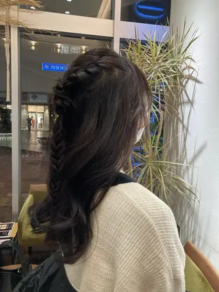 ロング ヘアアレンジ 成沢 モニカのヘアスタイル