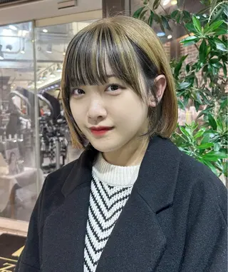 ショート カラー まつげ/ヘア AYAKA🌙のマツエク・マツパデザイン