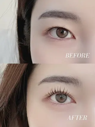 マツエク・マツパ mignon eye YUKINOのマツエク・マツパデザイン