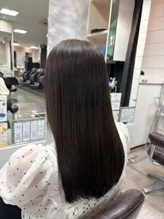 セミロング カラー レイヤーカット🎀 よしいあまねのヘアスタイル
