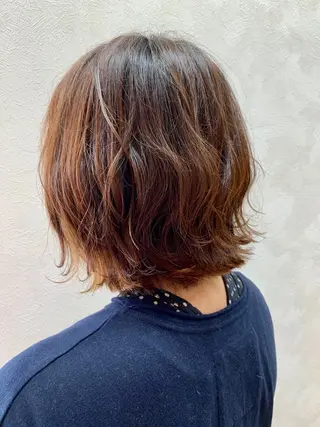 ショート カラー 加藤 産休につき8月末までのヘアスタイル