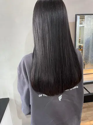 ロング カラー coco♡ 韓国hairのヘアスタイル