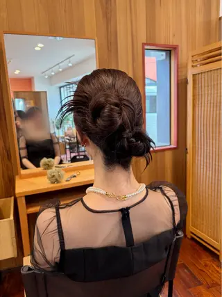 セミロング 上島 未緒のヘアスタイル