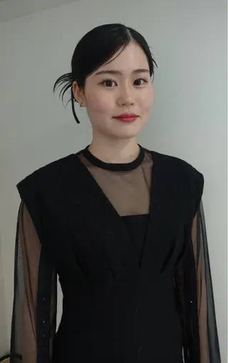 ロング カラー ヘアアレンジ mitsuki ブリーチモデルのヘアスタイル