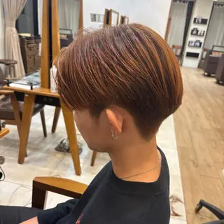 カラー メンズ 新原 陽那のヘアスタイル