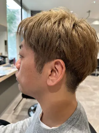 ショート カラー メンズ 宮ケ谷 詩温のヘアスタイル