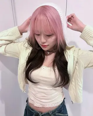 ロング Noe🎀 梅田美容師のヘアスタイル