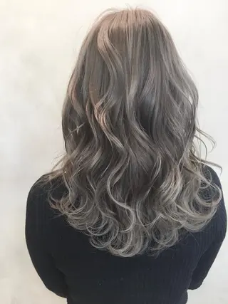 ミディアム カラー 中田 敏明のヘアスタイル