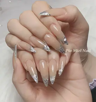 ネイル HANA 長さだしのネイルデザイン