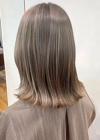 ミディアム 【白髪ぼかし特化】 お悩み改善/深川諒のヘアスタイル