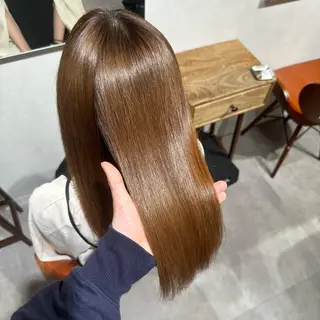 セミロング 髪質改善 伊藤のヘアスタイル