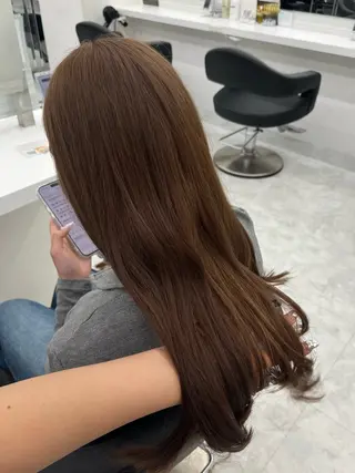 カラー 🍒暖色ダブルカラー /FUKA🍒のヘアスタイル