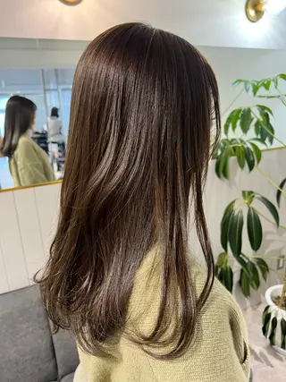 ロング カラー 清水 大樹のヘアスタイル