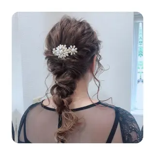 ロング ヘアアレンジ kohatsu こはっちゃんのヘアスタイル