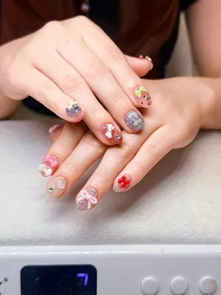 カラー RUBY NAIL& BEAUTY SPAのネイルデザイン