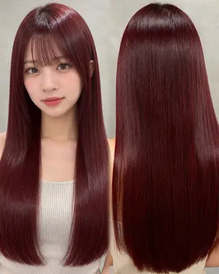 ロング カラー 透明感カラー💎 アレンジ🩰Rimiのヘアスタイル