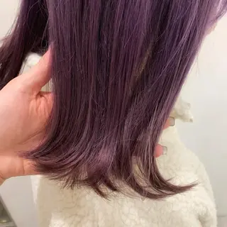 ミディアム カラー ヘアアレンジ 🍒暖色✖️レイヤー /Haruna🍒のヘアスタイル