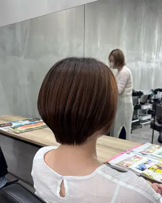ショート 片平 帆香のヘアスタイル