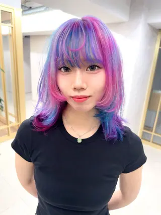 ミディアム カラー 🍀お悩み改善憧れの 美髪　小林風雅のヘアスタイル