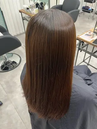 セミロング 星 希愛のヘアスタイル