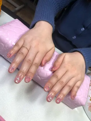 カラー イパラギレ ミラグロスのネイルデザイン