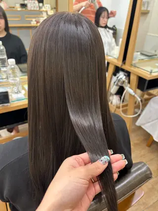 ロング カラー 横浜Bob美容師🤎 ERINAのヘアスタイル