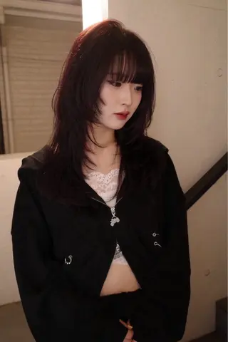 ロング 【Piu-】 めい🦩のヘアスタイル