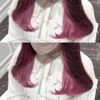 ロング カラー miyu /トレンド カラー×艶髪のヘアスタイル
