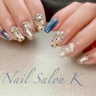 ネイル Nail Salon K 🧸美爪育成のネイルデザイン