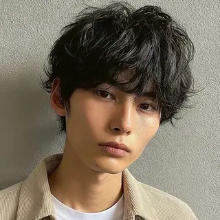 パーマ メンズ men's特化✨ニュ アンスパーマ香川猛流のヘアスタイル
