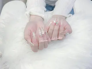 ネイル MoMoA Nail ネイル長さ出し専門店のネイルデザイン