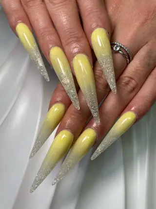 ネイル スカルプ狂 🩵Enamiのネイルデザイン