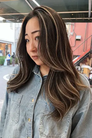 ロング カラー 【代表】高山 一真のヘアスタイル