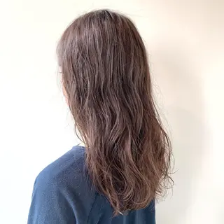 ロング パーマ 【海外風ヘア、 似合わせ】KAEDEのヘアスタイル