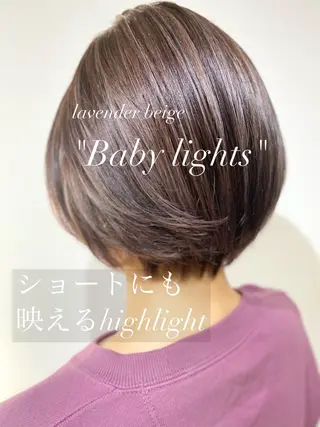 ショート カラー レイヤーカット 赤み消し　店長/大和のヘアスタイル