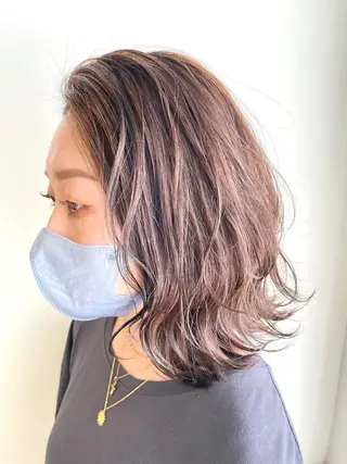 ミディアム カラー 《インナーカラー》 YAMADAのヘアスタイル