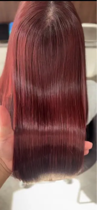 ロング タナカ レイヤのヘアスタイル
