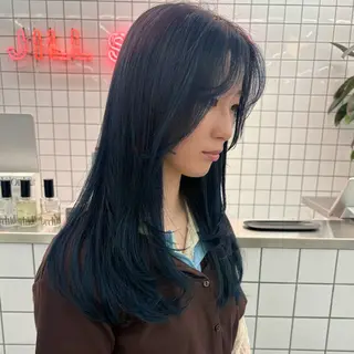 ロング カラー 矢場町/8時-22時 JILLSTUDIOのヘアスタイル